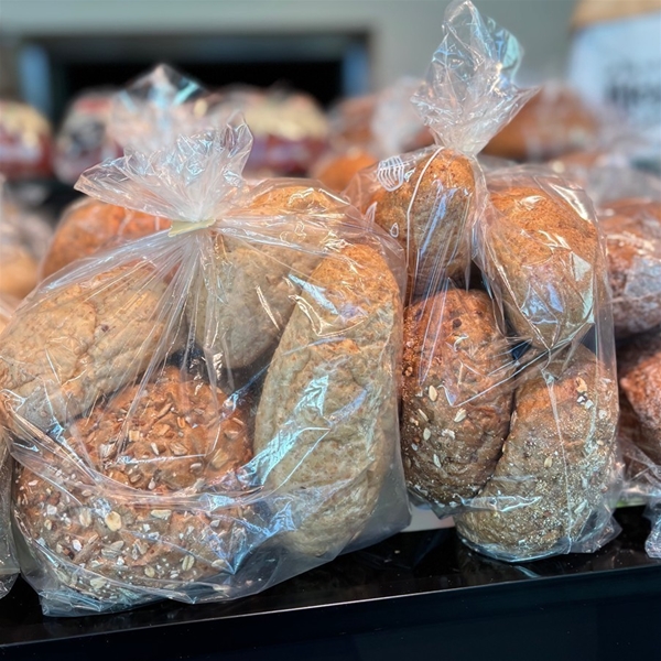 Luxe bruine afbakbroodjes